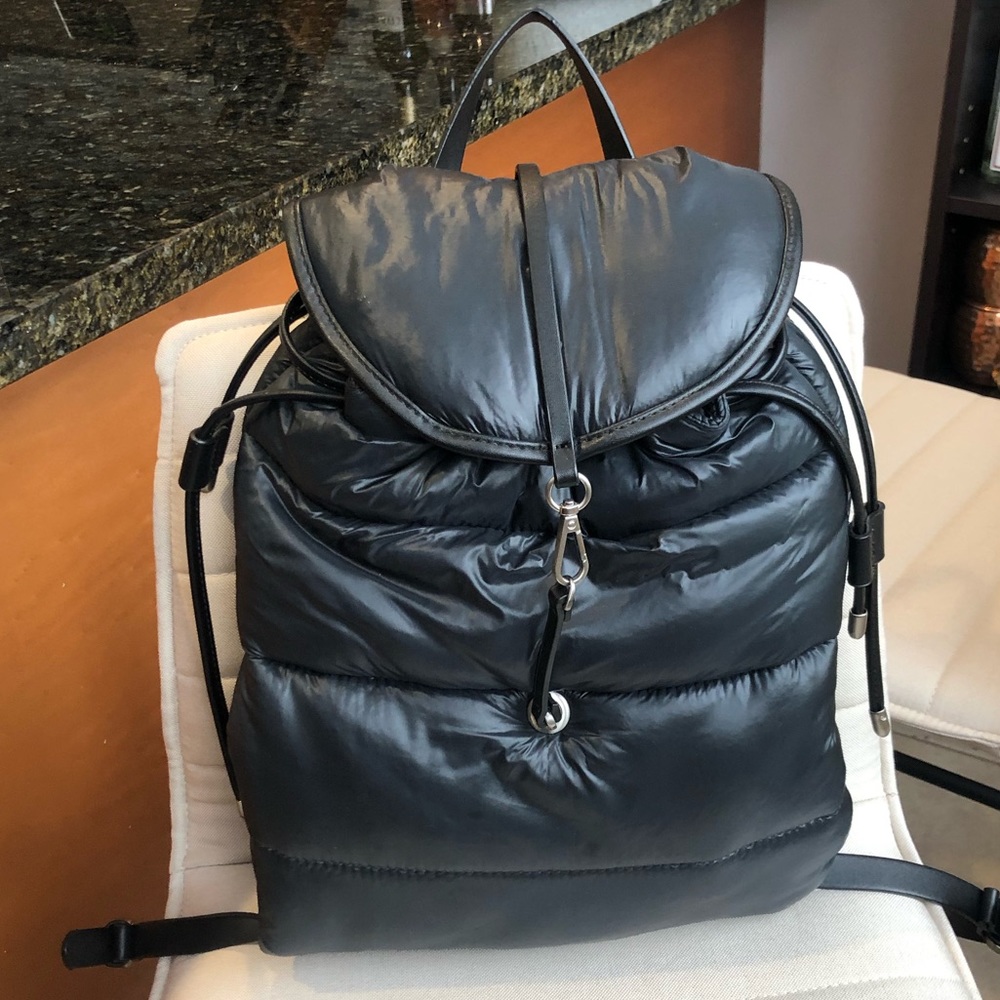 ZARA | Quilted Puffer Backpack
